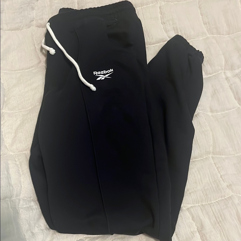 Reebok Black Jogger Pants